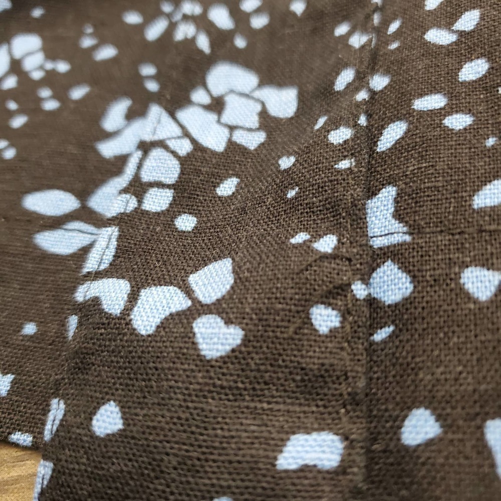 Who What Wear Linen Blend Speckled Paper Bag Shorts Size 8 Modern Chic Summer - Picture 9 of 10